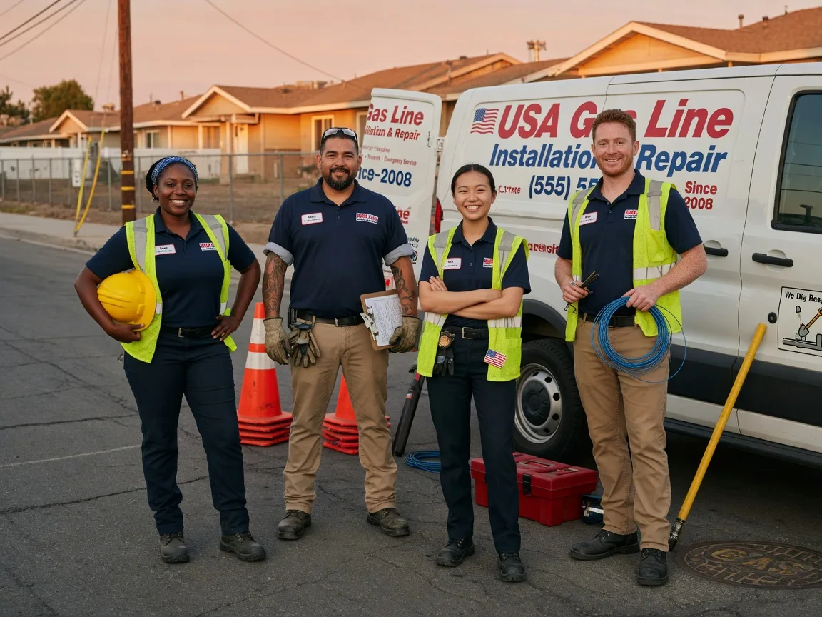 Gas Line Installation company in Telephone, TX